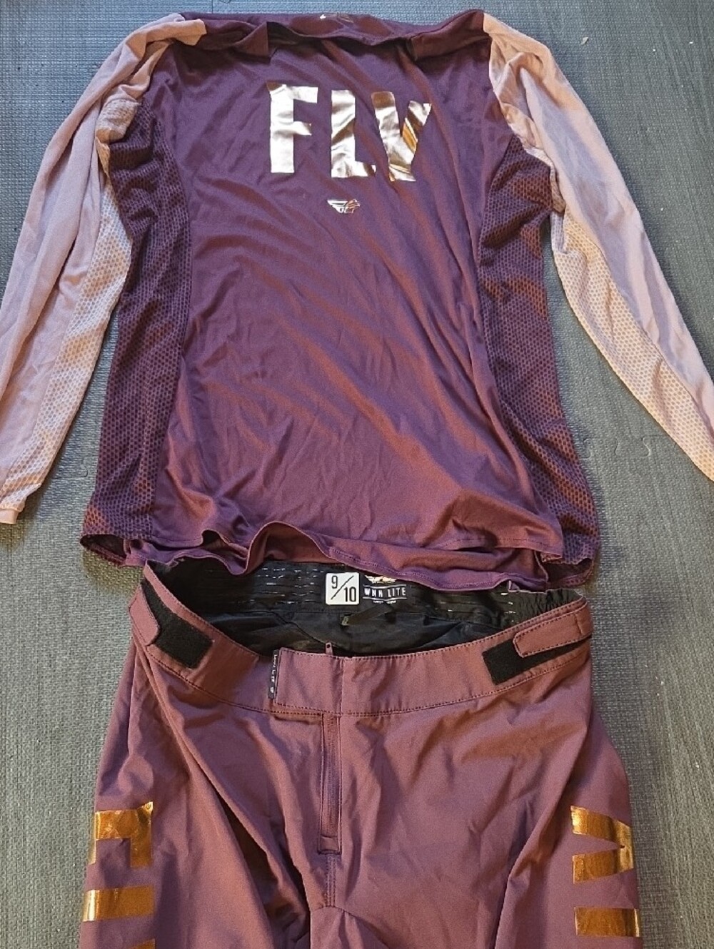 Women’s Fly Racing Motocross Geat Jersey & Pants- Lightweight Performance - Picture 2 of 2